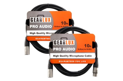 the Gearlux XLR cable pair