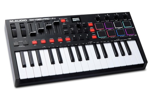 the M-Audio Oxygen Pro Mini