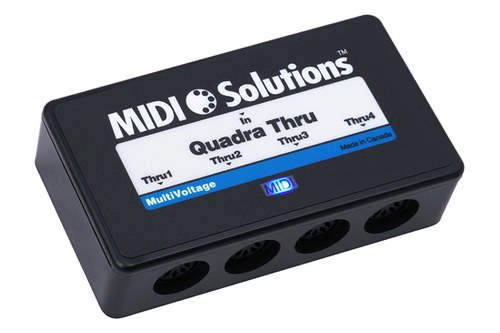 MIDI Solutions' MultiVoltage Quadra Thru
