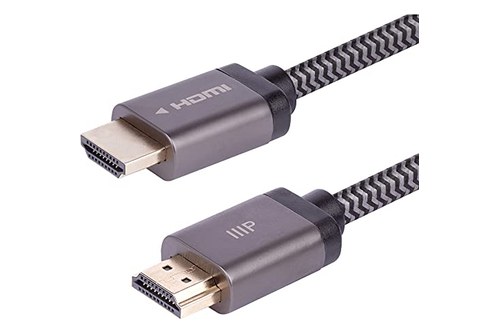 the Monoprice 8K Certified Braided Ultra High Speed HDMI Cable
