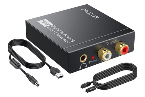 PROZOR's optical-to-RCA converter