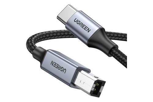the UGREEN USB-B to USB-C cable