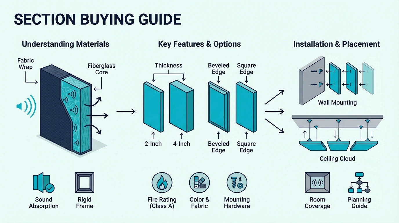 Buying guide for best fiberglass acoustic panels