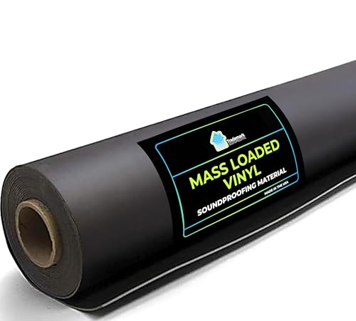 Trademark Soundproofing Mass Loaded Vinyl 1 lb for Wall Sound Control