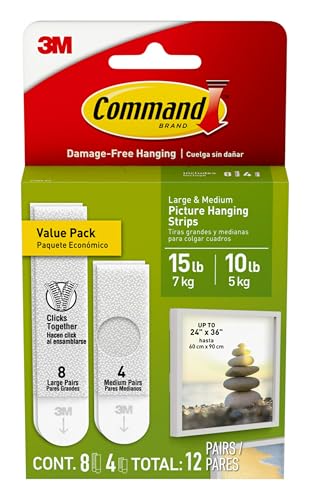 Command Picture Hanging Strips (Assorted Pairs)