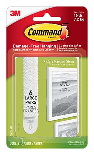 Command Picture & Frame Hanging Strips (Heavy Duty, Large)
