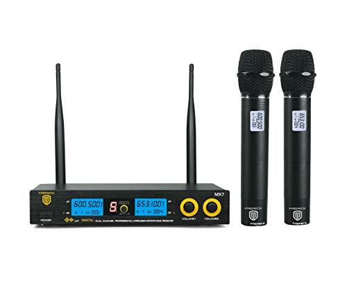 PRORECK MX7 dual-channel wireless microphone system