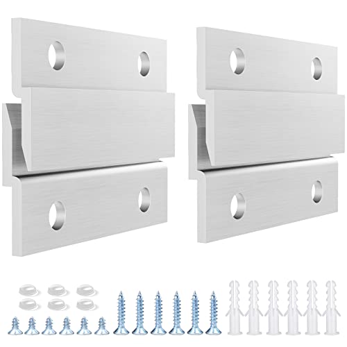 six-pair aluminum Z-clip kit