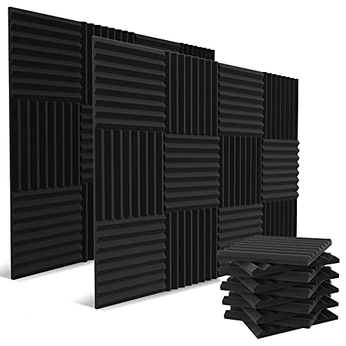 52 Pack Acoustic Panels High Density Sound Foam
