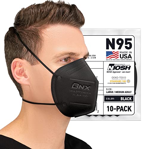N95 respirator mask (NIOSH approved)