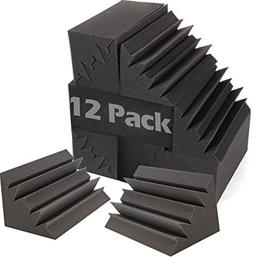 12 Pack Foam Bass Traps (Corner Blocks)