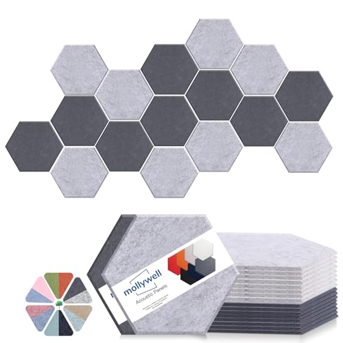 Mollywell Hexagon Acoustic Panels