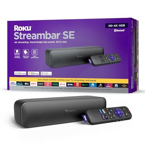 Roku Streambar SE 2-in-1 TV Soundbar