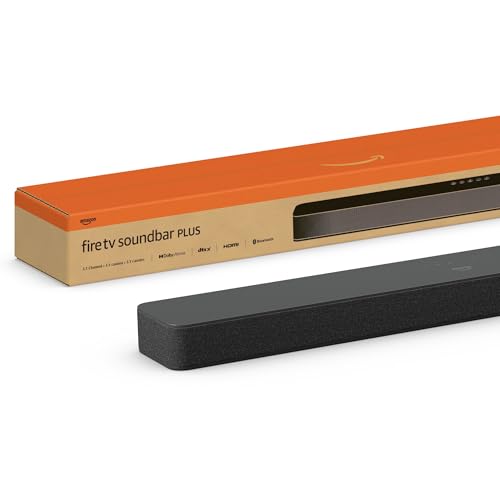 Amazon Fire TV Soundbar Plus (newest model) with built-in subwoofer