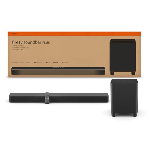 Amazon Fire TV Soundbar Plus with subwoofer (newest model)