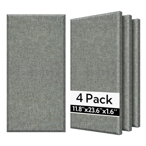 Olanglab Fiberglass Acoustic Wall Panels 4 Pack