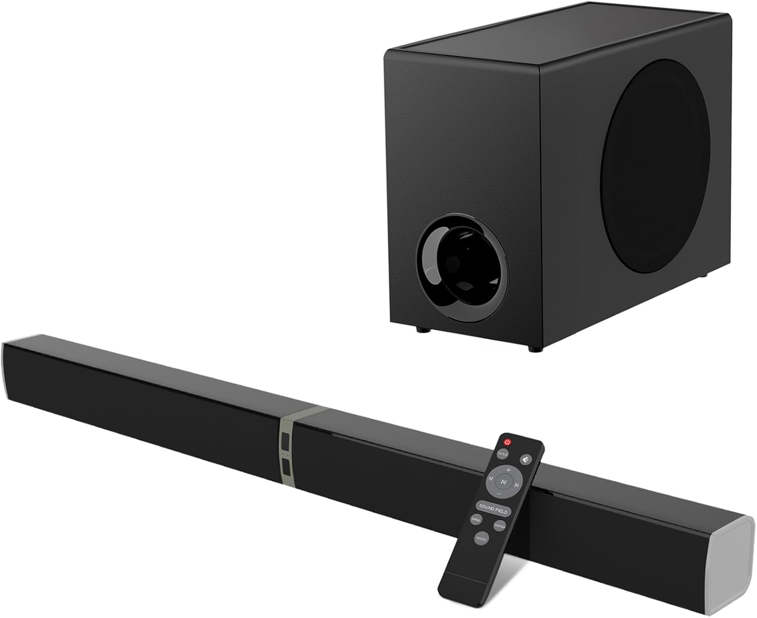 MZEIBO 120W Sound Bar with Subwoofer